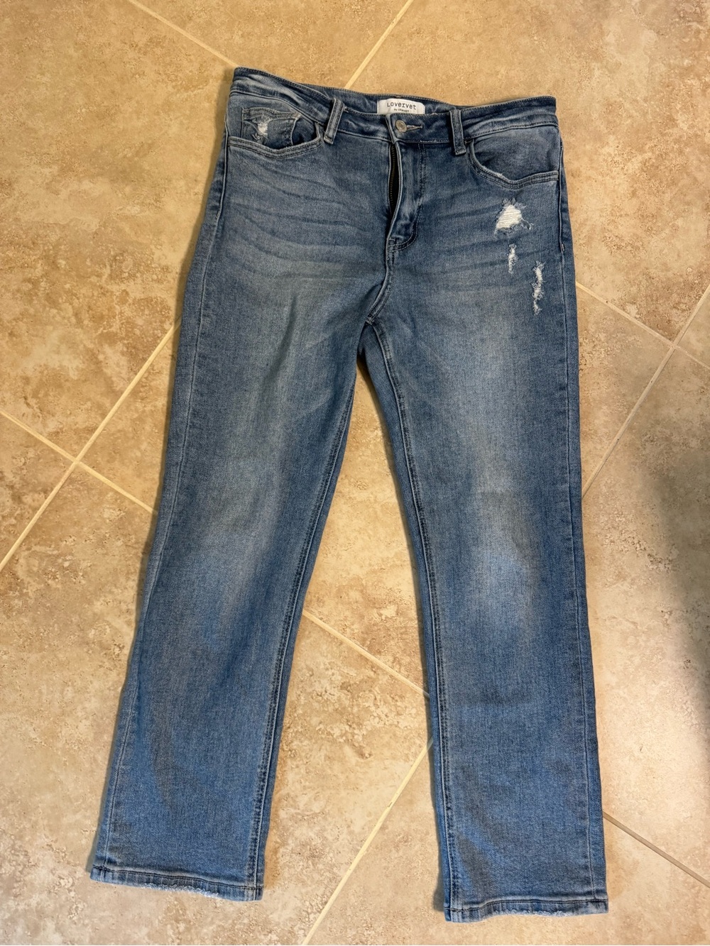 Lovervet  Modern Straight Jeans - Blue